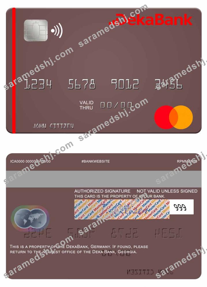 Germany Deka Bank mastercard